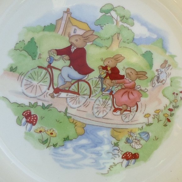 3 Piece bundle 1936 Bunnykins English bone china - Picture 15 of 16